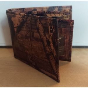 New MossyOak Men's Leather Camouflage Wallet